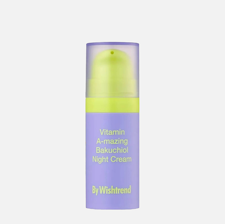 BY WISHTREND Ночной крем с бакучиолом и ретиналем Vitamin A-mazing Bakuchiol Night Cream (10 гр)