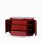 Комод Paula 120х50 см, красный глянец