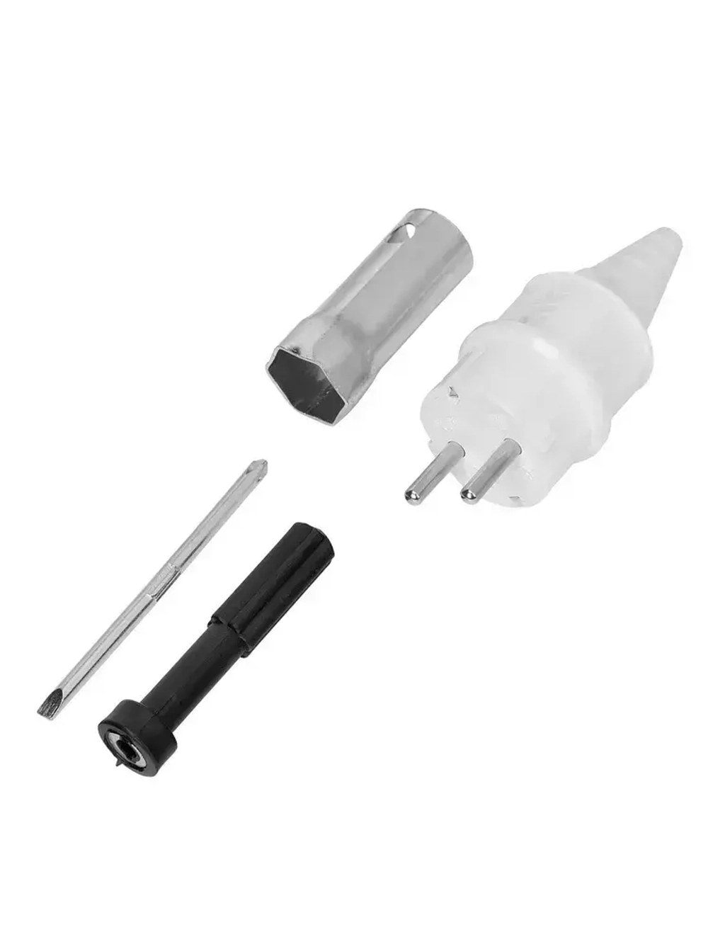 Генератор бензиновый СИБРТЕХ БС-950, 0.8 кВт мощность и 63 см3 объем двигателя, 4 л объем топливного бака, ручной стартер и 1 розетка, резиновые опоры и рукоятка, 94665