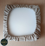 Набор чехлов на табурет из гобелена Орхидеи (33х33 см) - 2шт