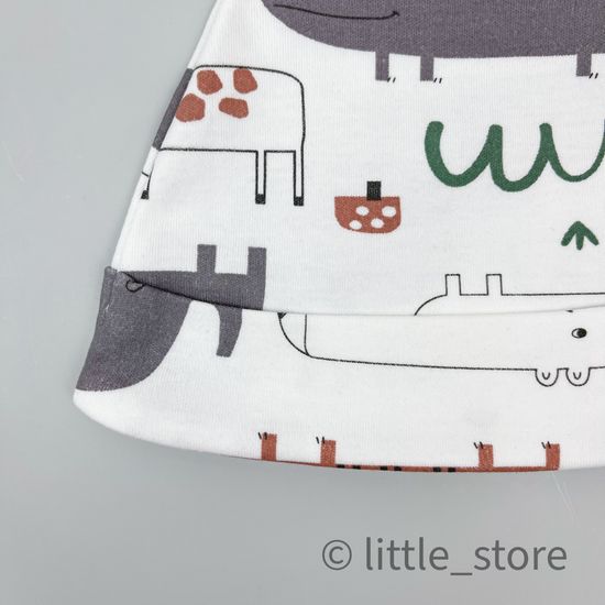 Шапочка однослойная "Звери Африки"