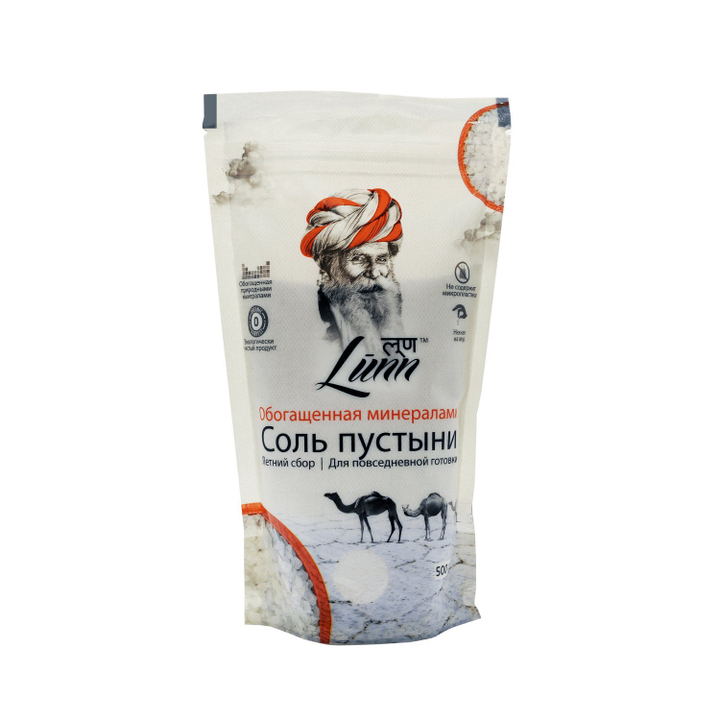 Соль Пустыни Lunn Обогащенная Минералами Летний Сбор Desert Salt Mineral Rich Summer 500 г