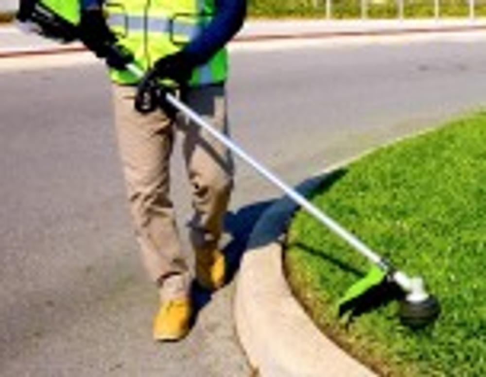 Триммер аккумуляторный GREENWORKS ST161S 82V, 1,6 кВт, 43 см, б/щ, АКБ 8Ач и ЗУ 2112307UH