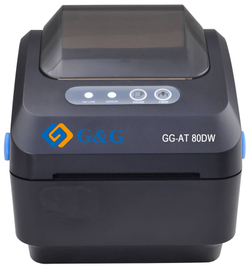 Термопринтер G&G GG-AT-80DW-W Монохромный  термопечатный  / 203x203dpi/ Wi-fi /  Черный/  (GG-AT-80DW-W)