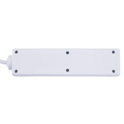 S-GCU3-1.5B WHITE Удлинитель серии Ultra. шнур 1.5м.. 3 гнезда. 16A. с-з. Белый. TM Uniel