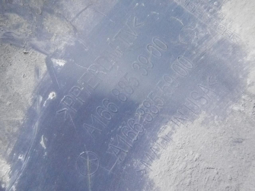 Бампер задний Mercedes GLS X166 (2015-2019) AMG