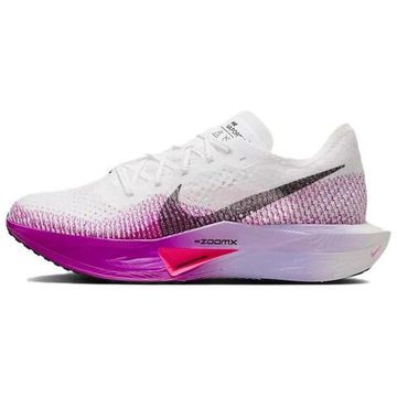 NIKE ZoomX Vaporfly 3 Беговые кроссовки Низкие Бело-розовые Женские