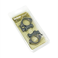 Кольца для прицела Veber E 3021 QM Weaver быстросъёмные