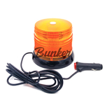 Мигалка круглая JSD-002 (123х157 мм)12/24V желтая