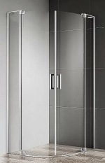 Душевой уголок Cezares Slider 95х95 SLIDER-R-2-90/100-C-Cr стекло прозрачное/профиль хром