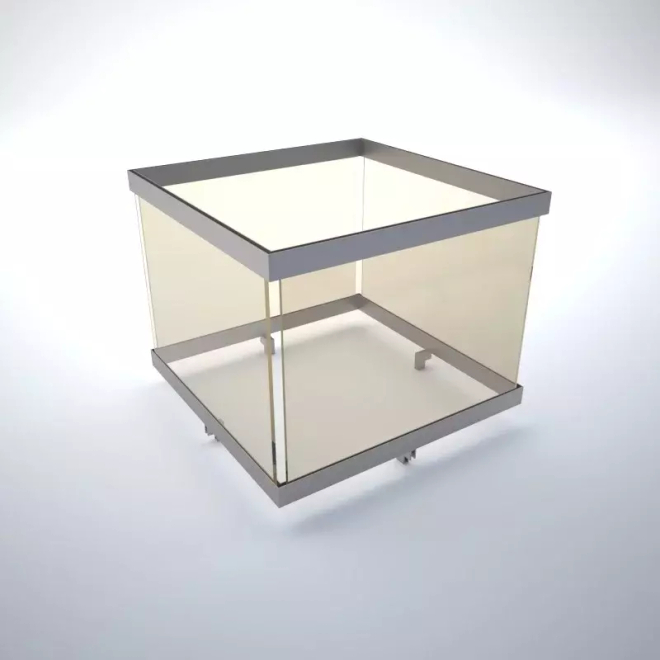 Стекло огнеупорное квадратное 1200 (Elbrus Grill)