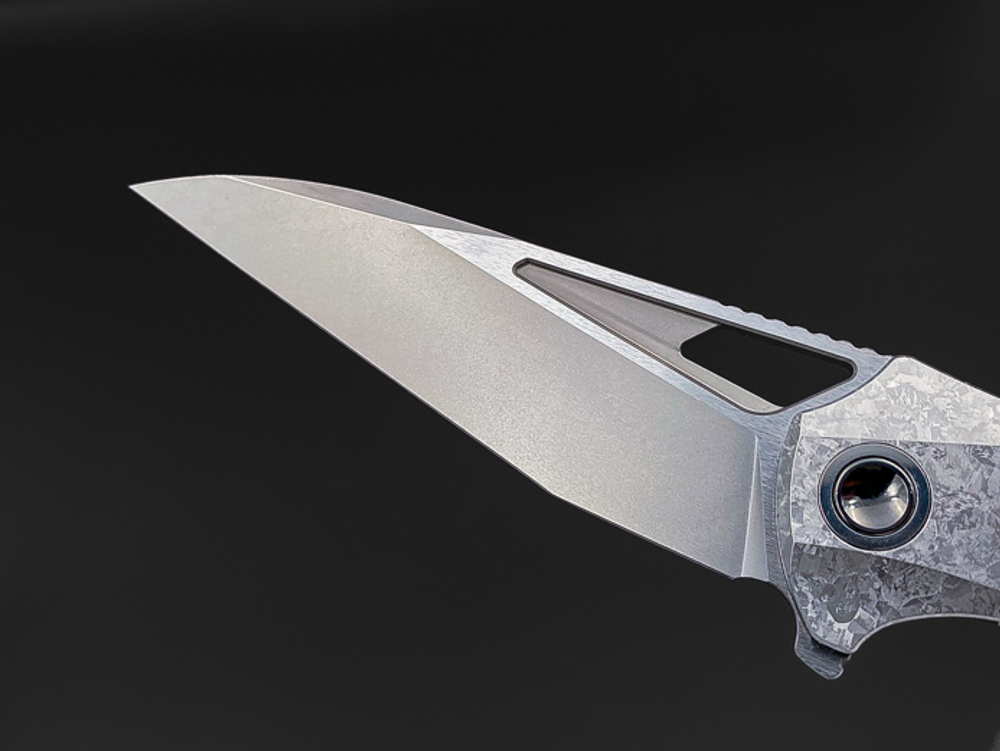 Складной нож Magpie M390 CrystalTi