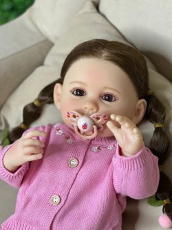 Кукла Реборн виниловая 55см в пакете (FA-314)