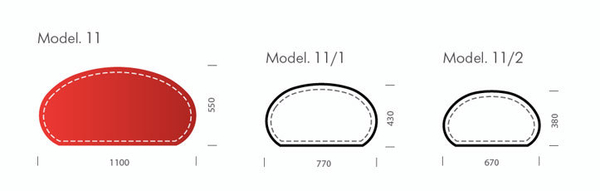 Накладка на стол -Бювар из кожи cuoietto, Модель 11.