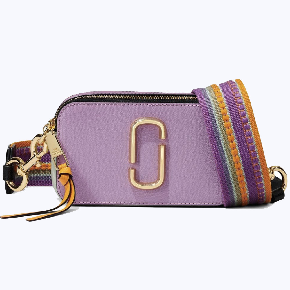 Сумка Marc Jacobs The Snapshot Colorblock Regal Orchid Multi