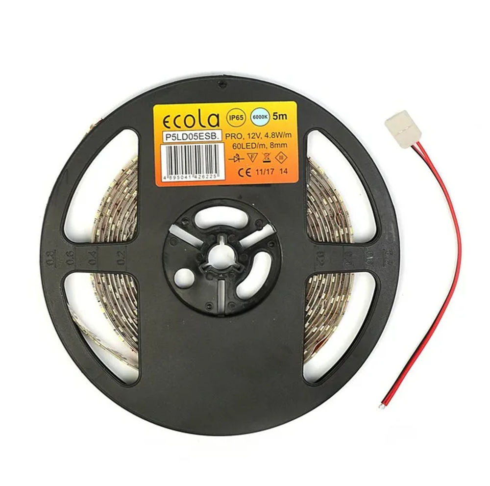 Светодиодная лента Ecola P5LV05ESB 4200K белый цвет (5м)