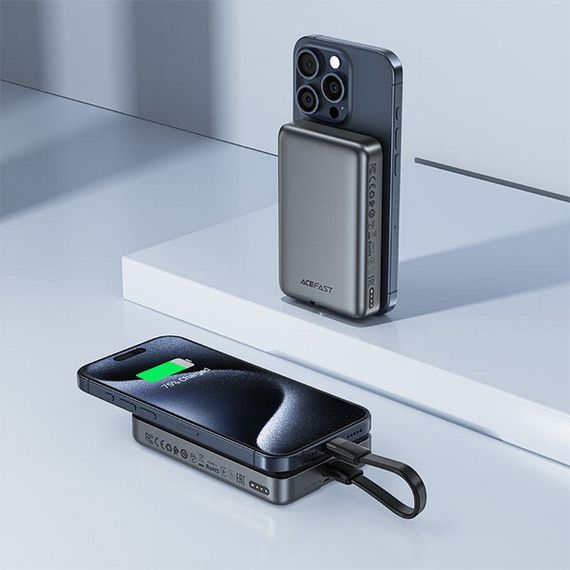 Внешний аккумулятор AceFast M10 10000mAh PD30W (AF-M10-BK) Black