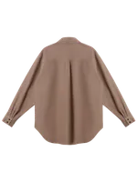 Рубашка Sashina Oversize песочная