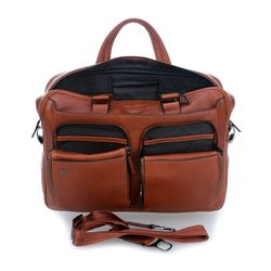 Сумка мужская Piquadro Black Square из светло-коричневой кожи (CA2849B3/CU) 4