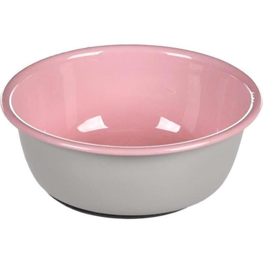 Миска для кошек Flamingo Nell, размер 10.7x4x8см., розовая