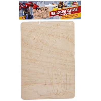 Доска для выжигания "Трансформеры" DVTR-120432 (Мультиарт)