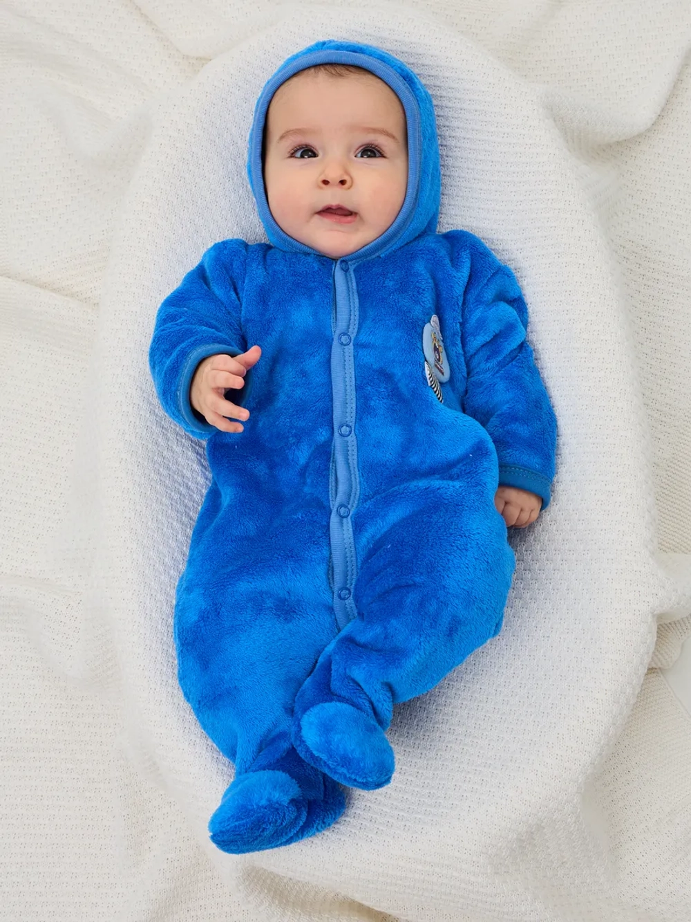 Теплый комбинезон для новорожденных мальчиков
