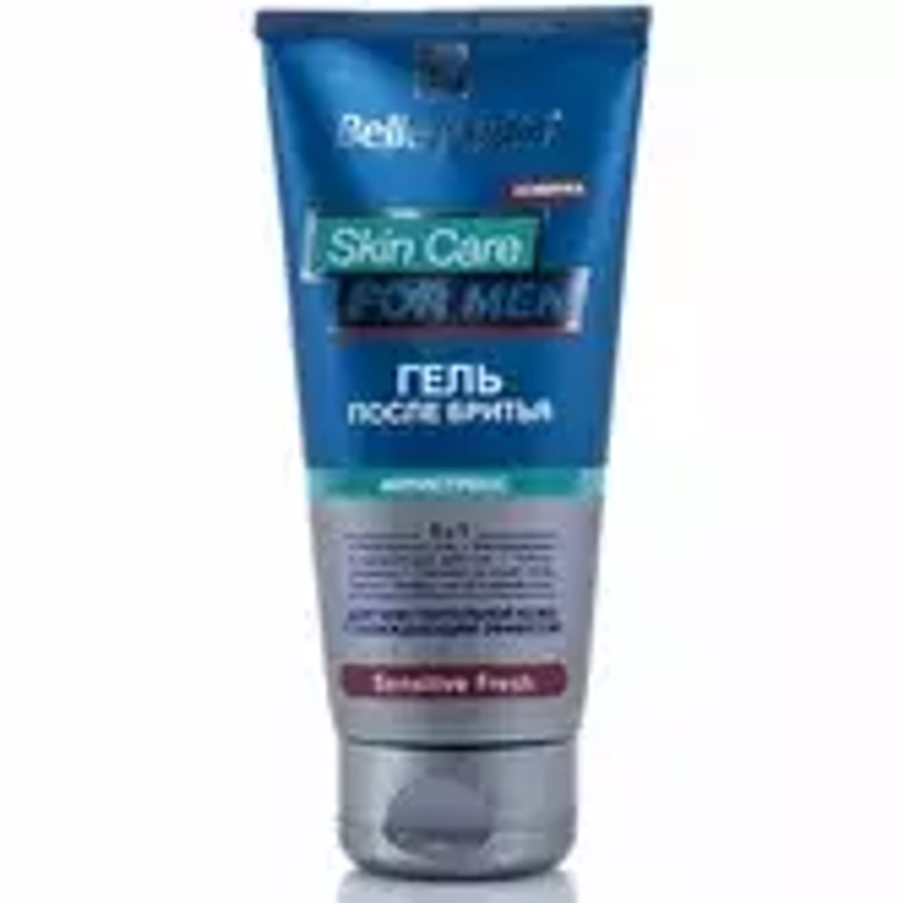 B.J.Гель после бритья Sensitive Fresh 5в1 антистресс 100 мл*48