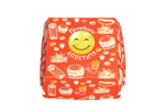 Коробка для гамбургера Оригамо "Smile", замок-крючок, 120х120х70 мм, в коробке 250 штук