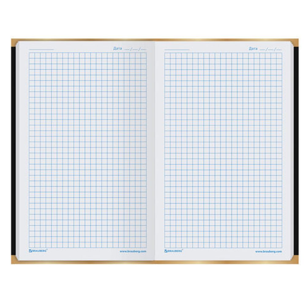 Блокнот А5 (135х206 мм), 80 л., твердый переплет, фольга, клетка, BRAUBERG, "Фантазия", 127211