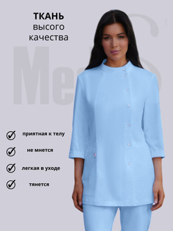 Блуза медицинская женская | Бл-371 к 3/4 либерти люкс