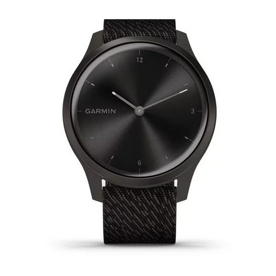 Умные часы Garmin Vívomove Style Gunmetal-Dark Gray, Fabric 010-02240-23