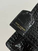 SUNSET MEDIUM ИЗ КОЖИ С ТИСНЕНИЕМ КРОКОДИЛА