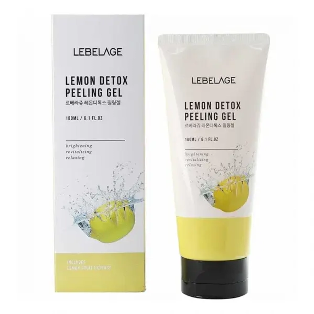 LEBELAGE - Пилинг гель с детокс-эффектом с экстрактом лимона LEMON DETOX PEELING GEL