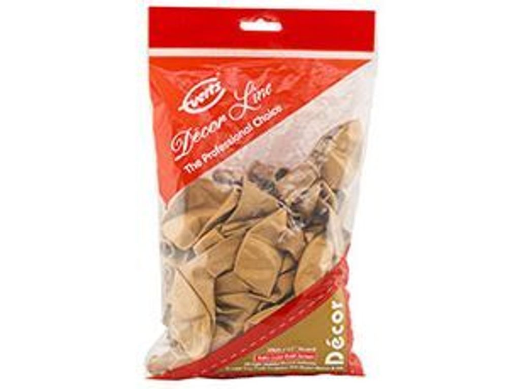 Шар (12"/30 см) Хром Сатин Gold Sateen 819 50 шт.