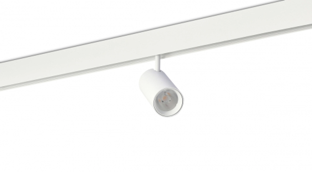 Светодиодный светильник Alpha для SPACE Track system 15Вт, D55xL115 мм, 1374Лм, 36°, 4000К, недиммируемый, Ra&gt;90, белый