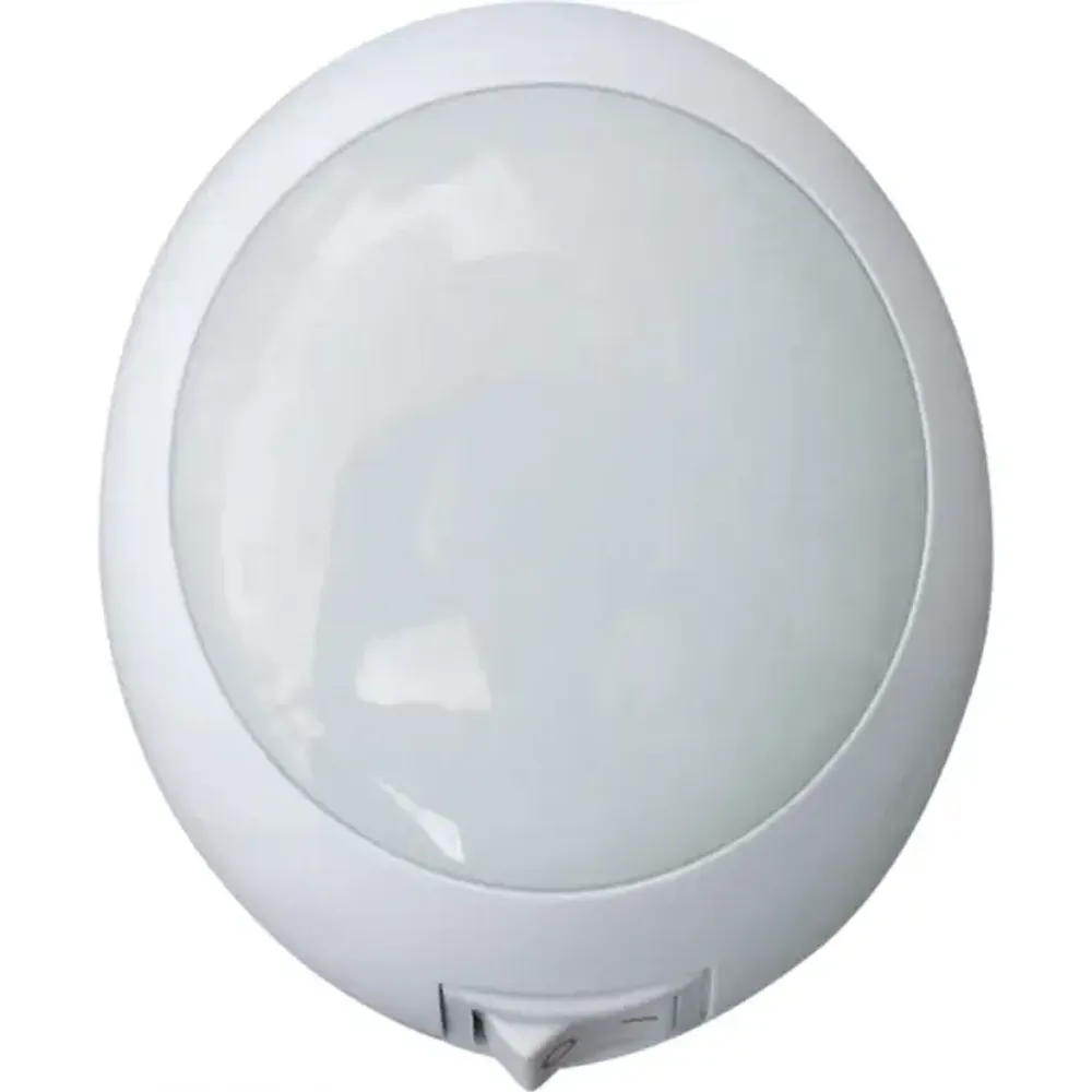 DTL-303-Круг/White/3Led/0,5W Светильник-ночник. Блистерная упаковка.