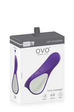 Перезаряжаемый клиторальный стимулятор ежевичного цвета (Цвет: фиолетовый)