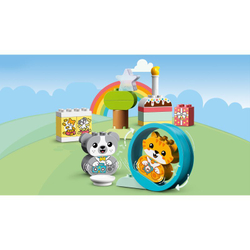 Конструктор LEGO DUPLO - Мой первый щенок и котенок со звуками 10977