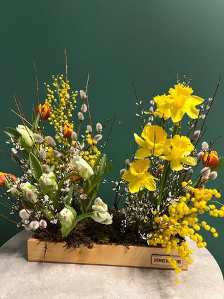 Композиция «Весна в городе»