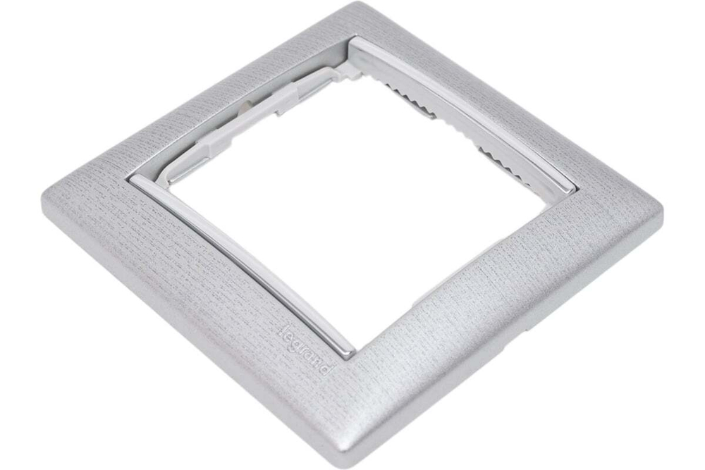 Рамка 1 пост алюминий матовый Valena Classic LEGRAND