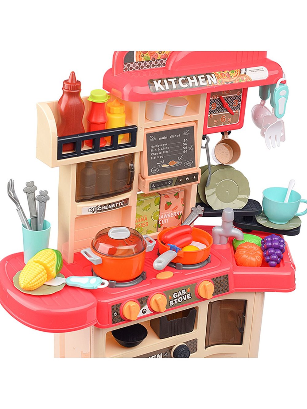 Игровой набор кухня Мастер шеф цвет розовый (MJL-911)