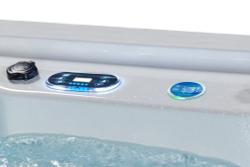 Плавательный гидромассажный спа-бассейн с двумя лежаками Victoria Star VS-GT600