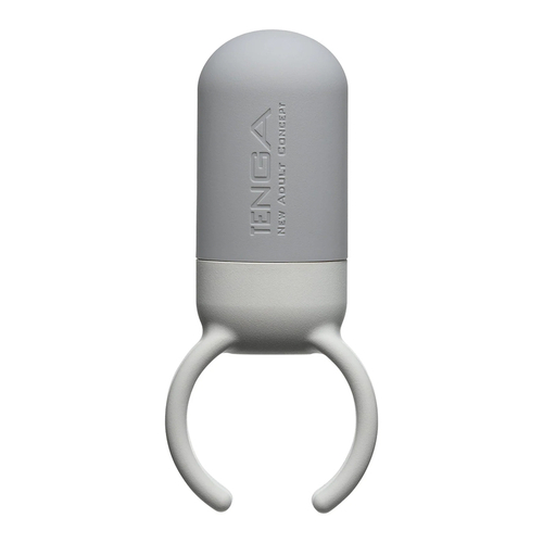 Серое эрекционное виброкольцо Tenga SVR One Penis Ring Smart Vibe Gray VRO-002
