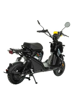 Электроскутер MAIKAOLIN R7 1200W (60V/60Ah) - Чёрный фото №6