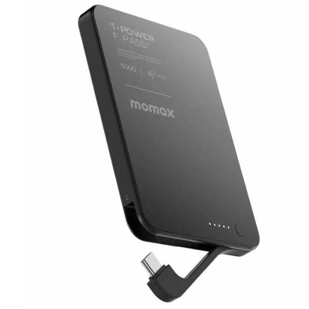 Внешняя АКБ Momax 1-Power MagSafe 20W+Cable 5000mAh