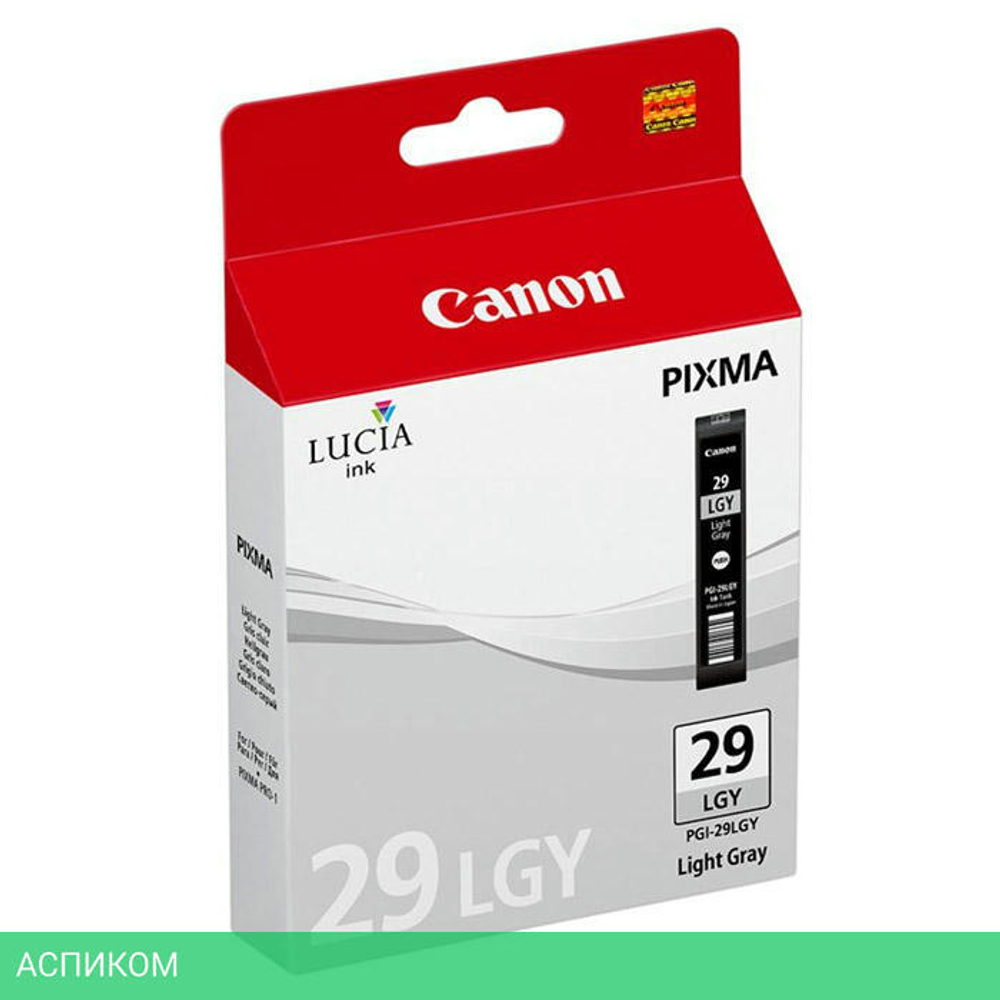 Картридж Canon PGI-29LGY светло-серый (4872B001)