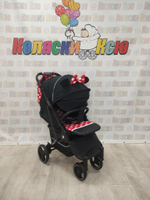 Коляска прогулочная Baballo Future 2024 Минни-маус (черная рама)