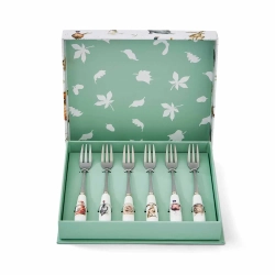Royal Worcester Набор Wrendale Designs из 6 вилок для торта
