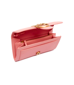 Кожаный кошелек love one Pinko - розовый(100062 A0F1)