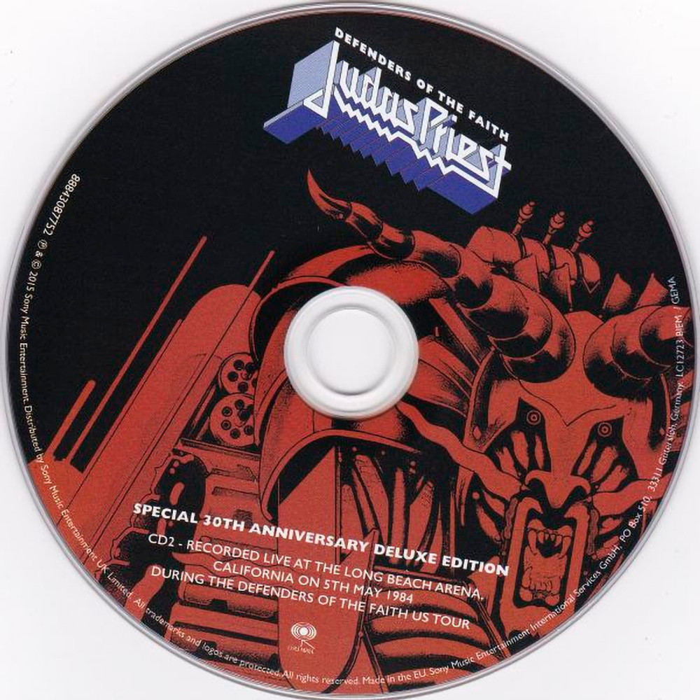 Judas Priest / Defenders Of The Faith (Special 30th Anniversary Deluxe Edition)(3CD)